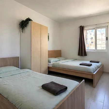 公寓 Calypso 3 Large Stylish In Paceville With Mercury Tower View Ideal For Groups